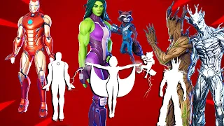 All Superhero Built-In Emotes in Fortnite Battle Royale!..