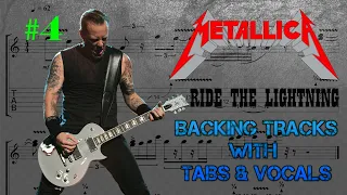 METALLICA - RIDE THE LIGHTNING (BACKING TRACK WITH TABS AND VOCALS)