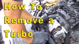 Ford Focus 1.6 TDCI Turbo Removal