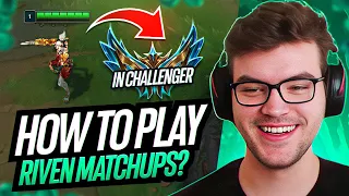 Learn HOW TO PLAY Riven matchups in CHALLENGER MMR