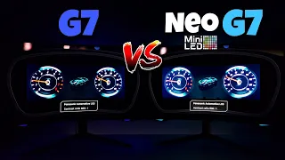 Odyssey G7 vs Neo G7 Mini LED Review (Odyssey G6 G65B = G7)