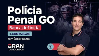 Concurso Polícia Penal GO - Banca definida para 1.600 vagas!