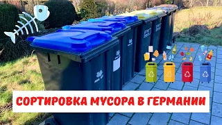 ВЛОГ🇩🇪 Сортировка мусора в Германии! - что и куда выбрасывать? - Жизнь в Германии