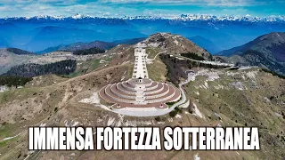 L’INCREDIBILE FORTEZZA SOTTERRANEA PIÙ GRANDE d'ITALIA! e l’ardita strada militare…