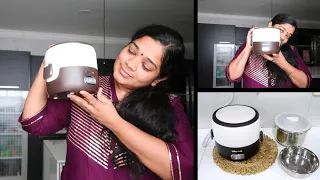 இப்படி ஒரு குட்டி Rice Cooker பார்த்துஇருக்க மாட்டீங்க - Portable Mini Rice Cooker Review