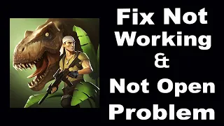 How To Fix Jurassic Survival App Not Working | Jurassic Survival Not Open Problem | PSA 24