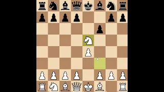 Сильная дебютная ловушка, гарантированная победа #shorts #chess