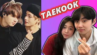Couple Reacts To: BTS Taekook Moments To Cleanse Your Soul Reaction