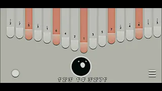 "Ikaw Ang aming pag-asa at lakas"awit 3, Jw song| Tutorial kalimba app