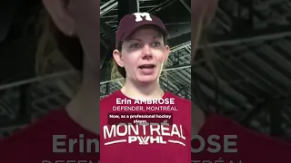 PWHL Montreal defender Erin Ambrose talks mental health and importance of life away from the rink