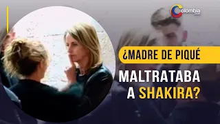 Madre de Piqué es captada en un video callando a Shakira