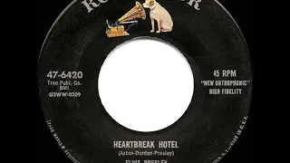 1956 HITS ARCHIVE: Heartbreak Hotel - Elvis Presley (a #1 record)