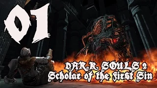 Dark Souls 2 Scholar of the First Sin - Walkthrough Part 1: Cowboy Returns to Majula