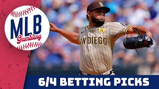 MLB Betting Predictions 6/4/24 - MLB Betting Picks