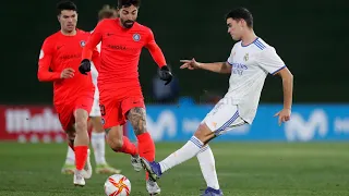 Miguel Gutiérrez - Real Madrid Castilla vs Andorra (08/01/2022)