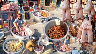 Afghani street food | FULL CHICKEN ROAST and WHOLE FRIED CHICKEN