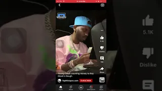 Young dolphs counting 50k on IG live ‼️✅