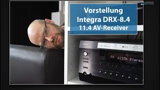 Leistungsstarker Verstärker: Integra DRX-8.4 11.4 Kanal AV-Receiver