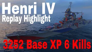 Legendary World of Warships French Cruisers Henri IV Wows Highlights