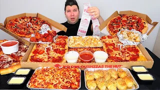 $150 Worth of Pizza Hut • MUKBANG