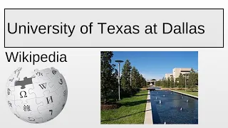 University of Texas at Dallas | Wikipedia