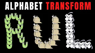 Alphabet Lore Snakes transform but Guess Letter (Part 3)