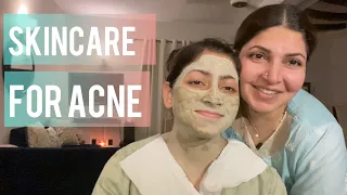 SKINCARE ROUTINE FOR ACNE ON MY DAUGHTER