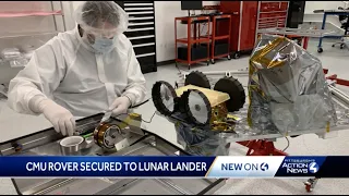 CMU Sends Iris Rover to the Moon (WTAE)