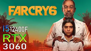 Far Cry 6 | RTX 3060 | I5-12400F | 1080P | All Settings | 2023