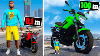 SE BATER A MOTO FICA MAIOR NO GTA 5