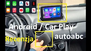 Recenzja | Autoabc Mini Ai Box | Andriod & Car Play w samochodzie | Test | Maps Youtube Netflix