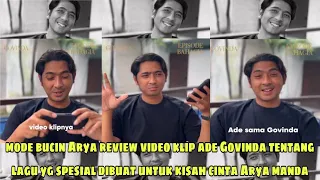 Arya review video klip terbaru ade Govinda dengan kisah cinta Arya manda selama ini