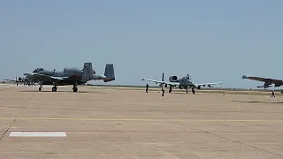 Just some A-10s leaving