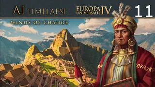 EU4 AI Timelapse 1.37.1 No. 11 (18 may 2024) Russia - Ming tributary