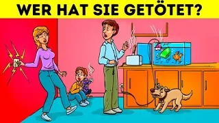 Diese 9 Krimirätsel werden dich verblüffen! Niemand kann alle davon lösen! 😲