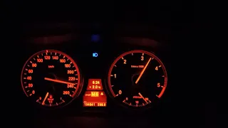 BMW e60 530d 173kW 0-260km/h acceleration