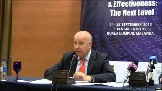 Press conference for Financial Crime and Terrorism Financing