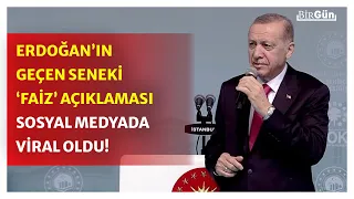 Erdoğan’ın viral olan konuşması: "Bu kardeşiniz iktidardayken faiz yükselemez, devamlı düşecek…"