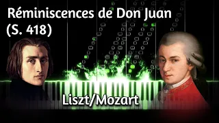 F. Liszt/W.A. Mozart - Réminiscences de Don Juan (on themes from Mozart's Don Giovanni) [S.418/R228]