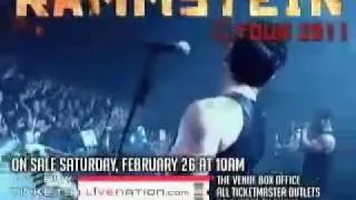 Rammstein 2011 Tour North America - Promo