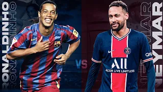 NEYMAR VS RONALDINHO ● LEGENDARY SKILLS BATTLE 👑