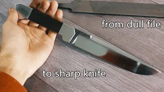 Making a Knife from an Old File