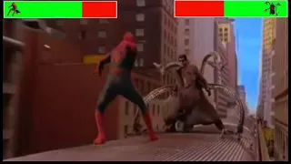 Spider-Man vs. Doc Ock (Train Fight) with healthbars (Birthday Special)