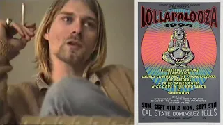 RARE: Kurt Cobain Says Nirvana WILL PLAY Lollapalooza 1994