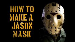 How To Make A Jason Voorhees Mask. Friday the 13th Part 7: The New Blood. DIY Cosplay Tutorial