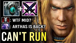 ARTHAS MID -100% Slow Skadi Build Delete Everything in 2 Sec Crazy Late Game Fights WTF Dota 2