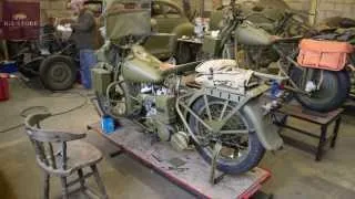 Harley Davidson WLC time-lapse restoration