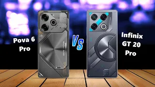 Pova 6 PRO ⚡ VS ⚡ Infinix GT 20 PRO Full Comparison