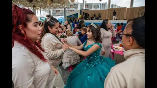 Celebran fiesta de 15 años hijas e hijos de internas del penal de Santa Martha Acatitla