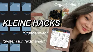 7 LIFE HACKS für BACK TO SCHOOL | Kleine Tipps für bessere Organisation und gute Noten